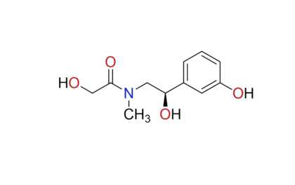 2-hydroxy-N-((2R)-2-hydroxy-2-(3-hydroxyphenyl)ethyl)-N-methylacetamide Product Code: BM2121 CAS Number 2380769-62-8