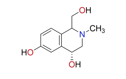 (4R)-4,6-dihydroxy-1-(hydroxymethyl)-N-methyl-1,2,3,4-tetrahydroisoquinoline Product Code: BM2122 CAS Number 2384089-92-1