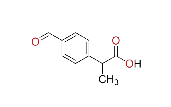 (2RS)-2-(4-formylphenyl)propanoic acid Product Code: BM2136. CAS Number 43153-07-7