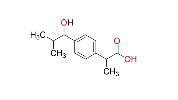 2-(4-(1-hydroxy-2-methylpropyl)phenyl)propionic acid Product Code: BM2168 CAS Number 53949-53-4