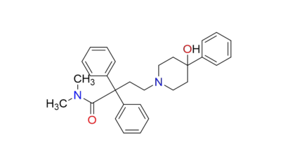 4-(4-hydroxy-4-phenylpiperidin-1-yl)-N,N-dimethyl-2,2-diphenylbutanamide Product Code: BM2172 CAS Number 37743-41-2
