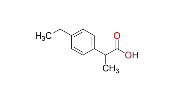 (2RS)-2-(4-ethylphenyl)propanoic acid Product Code: BM2179 CAS Number 3585-52-2