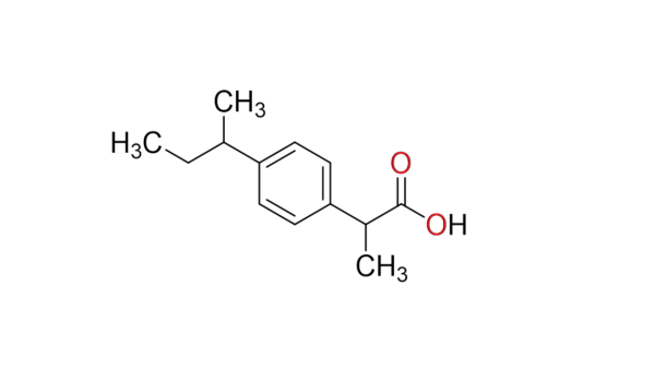 2-(4-(1-methylpropyl)phenyl)propanoic acid