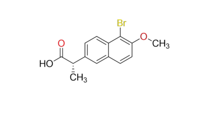 (2S)-2-(5-bromo-6-methoxynaphthalen-2-yl)propanoic acid Product Code: BM2198 CAS Number 84236-26-0