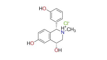 (1S,4R)-4,6-dihydroxy-1-(3-hydroxyphenyl)-2-methyl-1,2,3,4-tetrahydroisoquinolinium chloride Product Code: BM2237