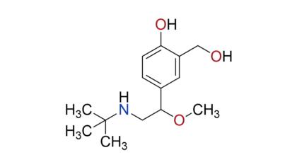 4-[2-(tert-butylamino)-1-methoxyethyl]-2-(hydroxymethyl)phenol Product Code: BM2239 CAS Number 870076-72-5