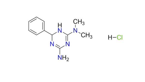 N2,N2-dimethyl-6-phenyl-1,6-dihydro-1,3,5-triazine-2,4-diamine hydrochloride