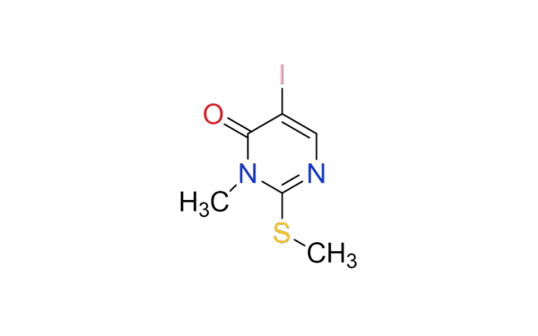 5-iodo-3-methyl-2-(methylthio)pyrimidin-4(3H)-one