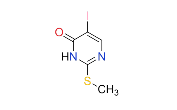 5-iodo-2-(methylthio)pyrimidin-4(3H)-one