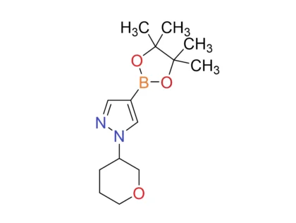 1-(tetrahydro-2H-pyran-3-yl)-4-(4,4,5,5-tetramethyl-1,3,2-dioxaborolan-2-yl)-1H-pyrazole