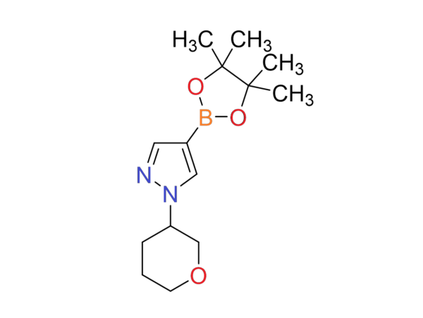 1-(tetrahydro-2H-pyran-3-yl)-4-(4,4,5,5-tetramethyl-1,3,2-dioxaborolan-2-yl)-1H-pyrazole
