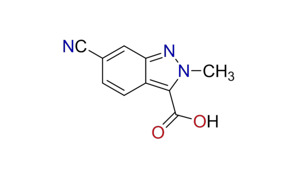 6-cyano-2-methyl-2H-indazole-3-carboxylic acid