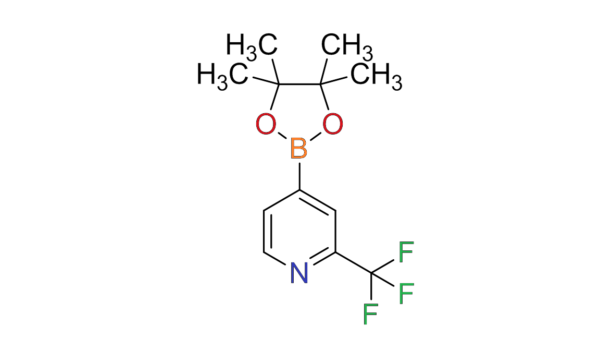 4-(4,4,5,5-tetramethyl-1,3,2-dioxaborolan-2-yl)-2-(trifluoromethyl)pyridine